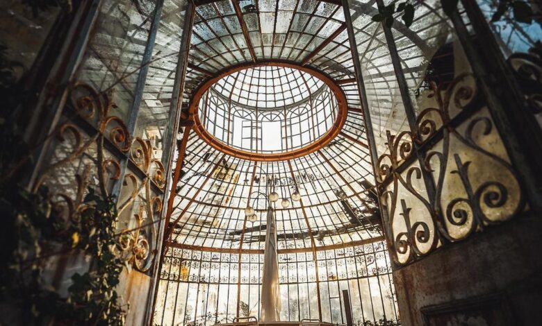 A Hidden 19th Century Greenhouse Buried in the Heart of France