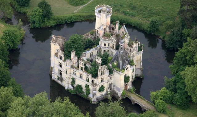 The Abandoned La Mothe-Chandeniers Castle in France