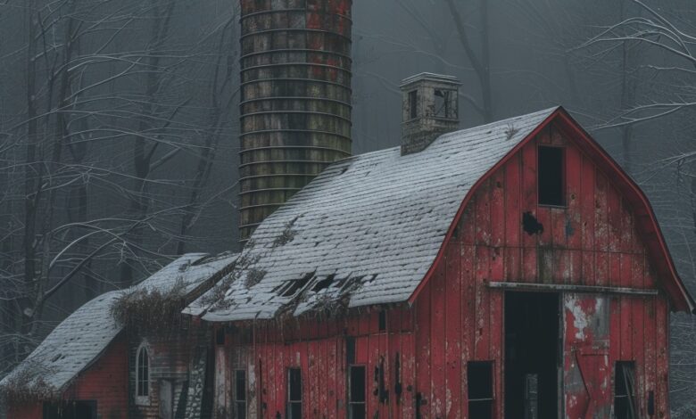 Rustic Barns and Crumbling Greenhouses in Forgotten Lands