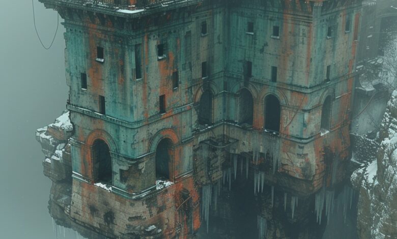 How an Abandoned Cliffside Palace Became a Ghostly Icon