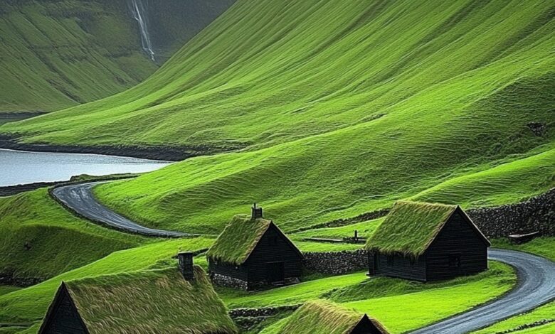 Faroe Islands at a Forgotten Fortress