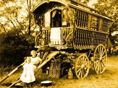 The Role of Horse Drawn Caravans in 1800s Gypsy Culture