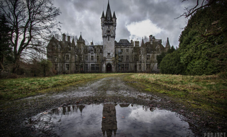 The Eerie Ruins of Château de Noisy in Belgium