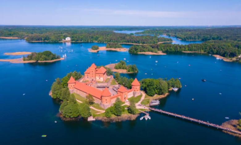 The Abandoned Castle of Trakai in Lithuania