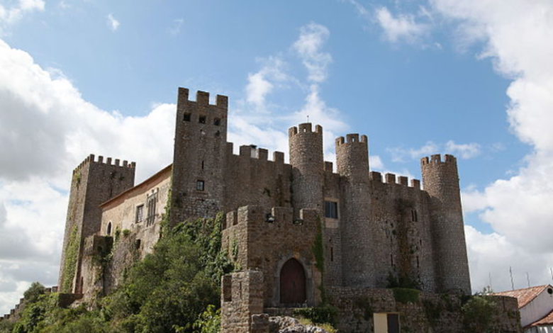 Forgotten Fortress of Obidos Castle in Portugal