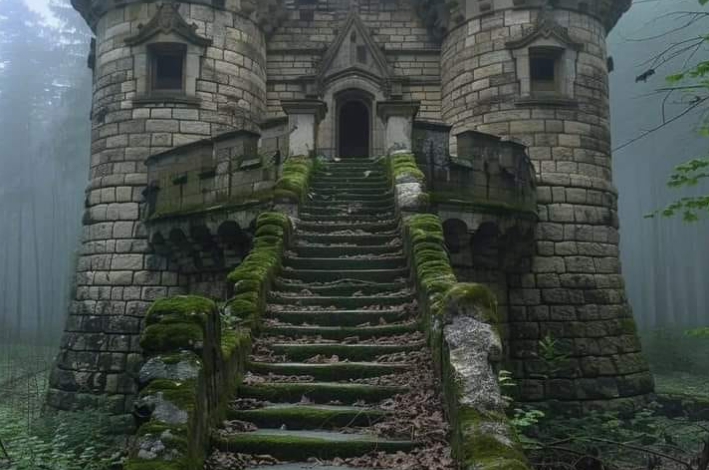 The Crumbling Walls of Castle Frankenstein in Germany