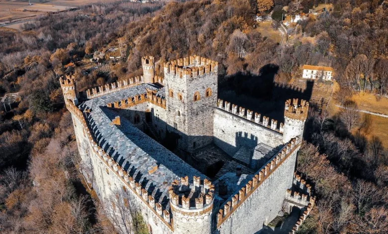 Abandoned Castle of Montalto in Italy