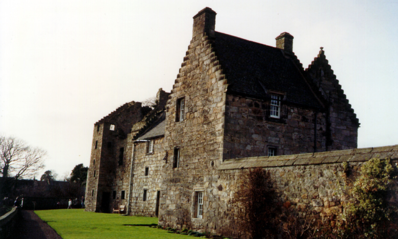 The Haunted Ruins of Aberdour Castle in Scotland