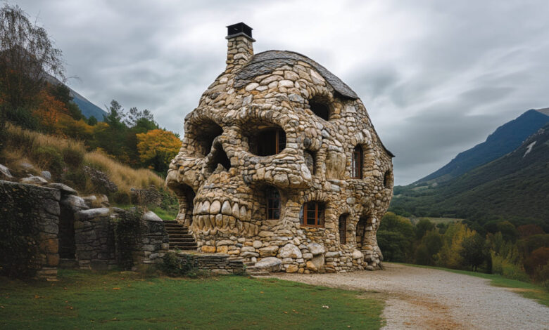 The History of the Skull Shaped Stone House