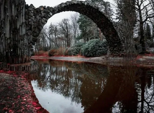 The Dark Past of the Devils Bridge Kromla, Germany